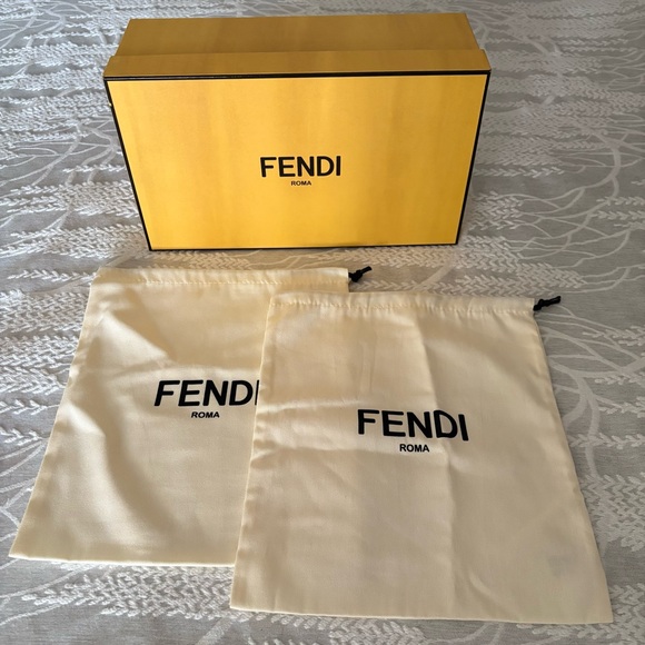 Fendi Shoe Box and Two Fendi Dust Bags - Picture 3 of 11